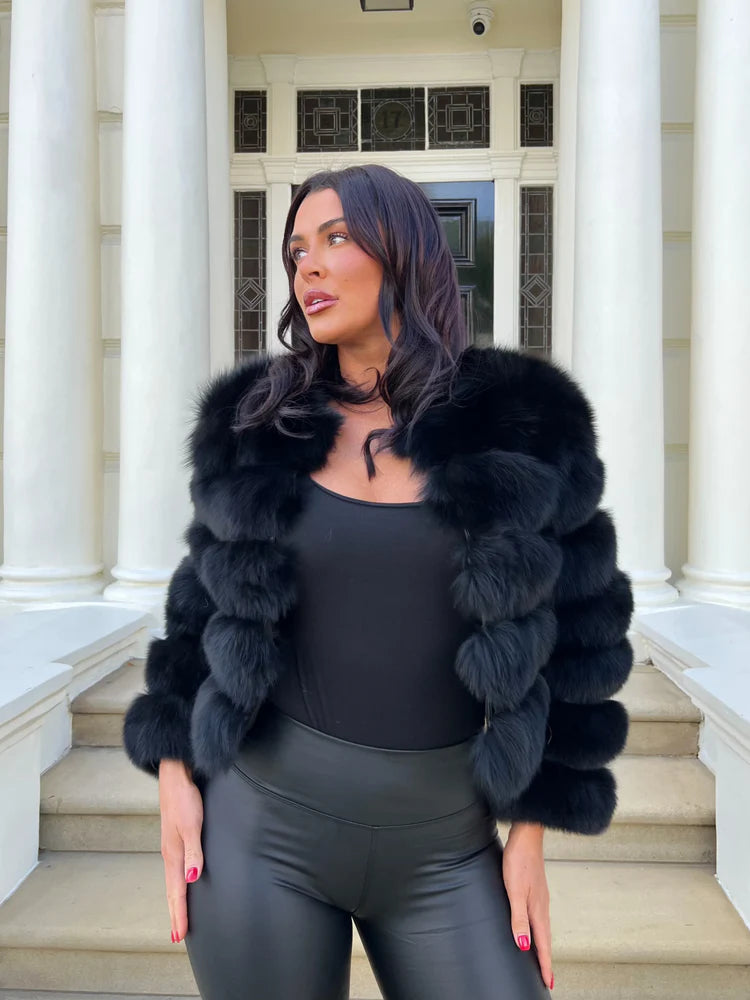 Tiana Elegance Kunstpelz-Jacke