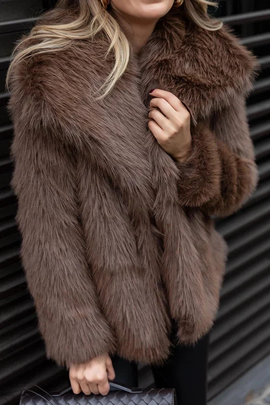 Tysa Kunstpelzjacke