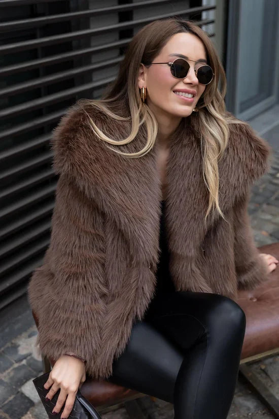 Tysa Kunstpelzjacke