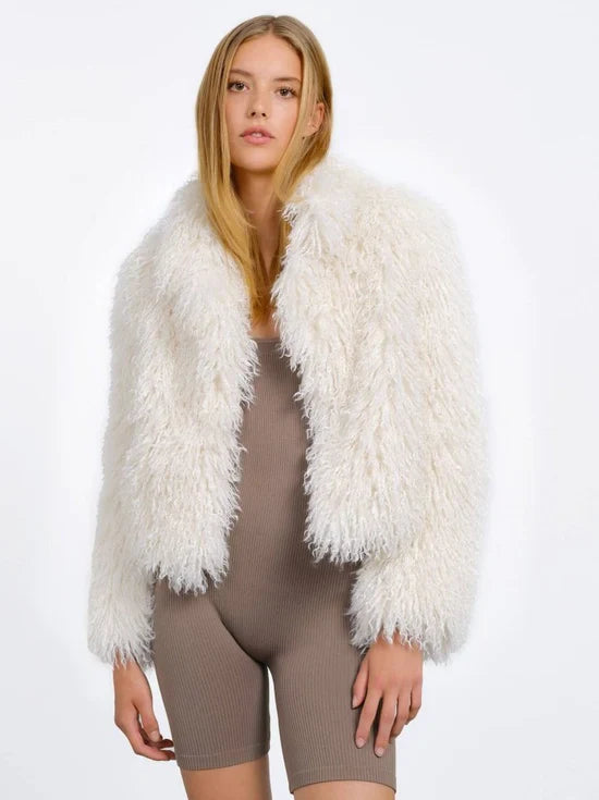 Zenia Kunstpelzjacke